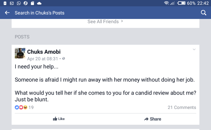 freightya reviews chuks amobi